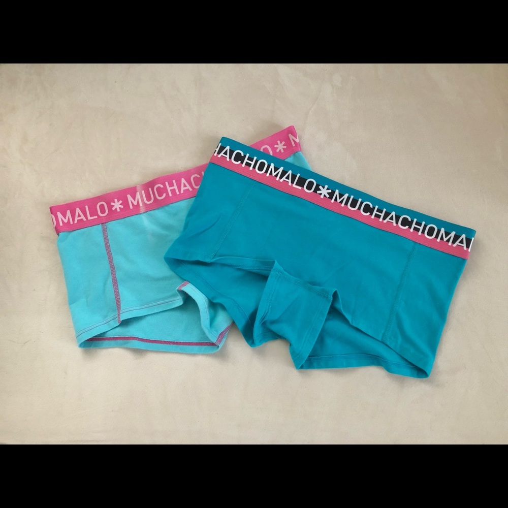 2 pair Girls Boy Shorts by MUCHACHOMALO